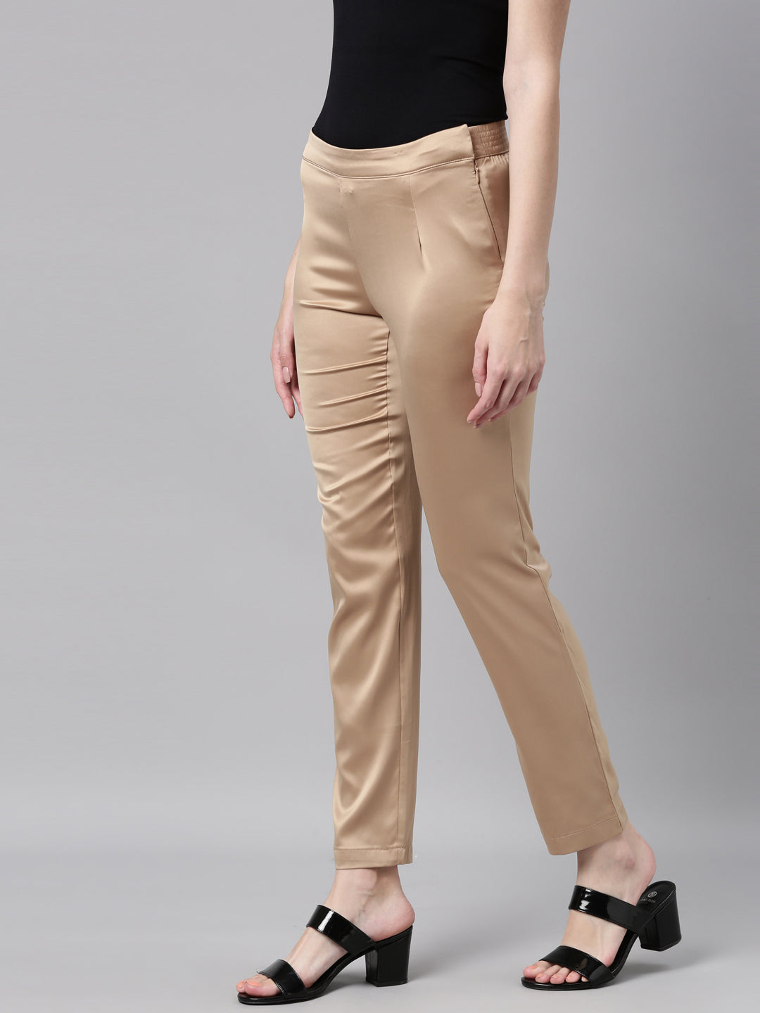 POPWINGS Regular Fit Women Gold Trousers - Buy POPWINGS Regular Fit Women  Gold Trousers Online at Best Prices in India | Flipkart.com